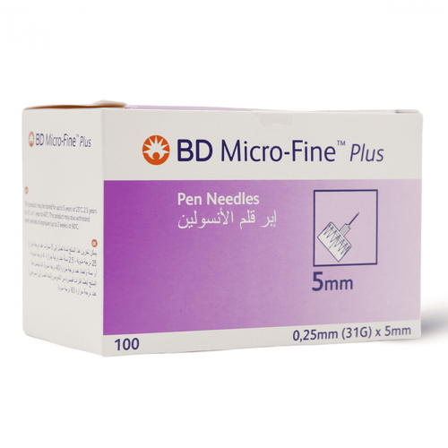 Bd Microfine Plus Pen Needle 5Mm 31G 100Pc