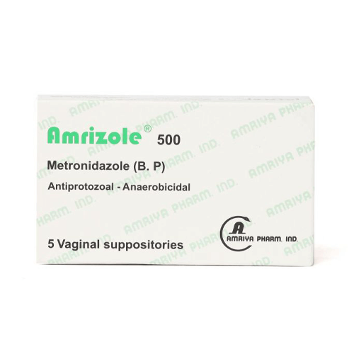 Amrizole 500Mg 5Vag Supp