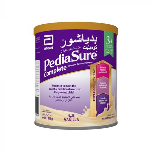 بدياشور ٣ مكمل غذائي  بنكهة الفانيليا ٤٠٠ جم 