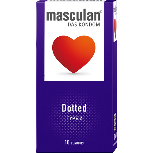 Masculan Condom Dotted 10Pcs