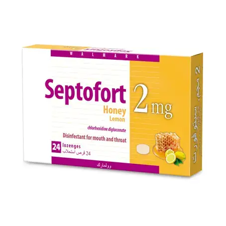 Septofort 2Mg Honey Lemon 24Lozenges