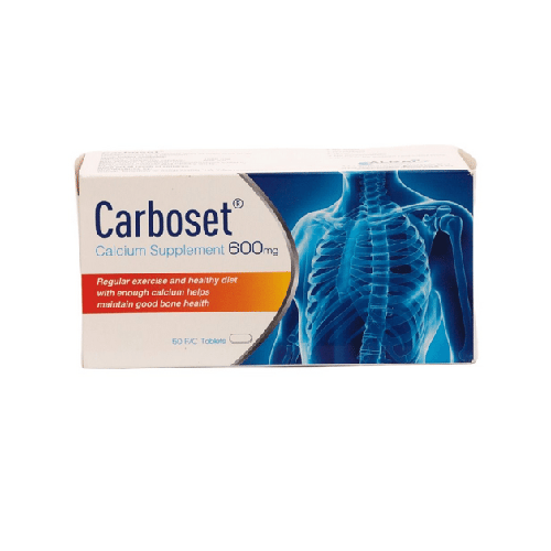 Carboset 600Mg 50Tab 