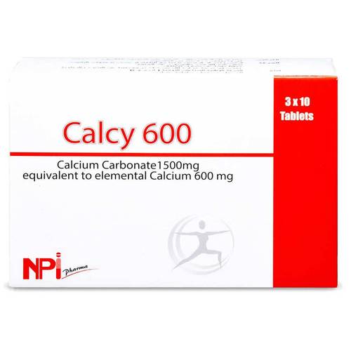 Calcy 600 1500Mg 30Tab 