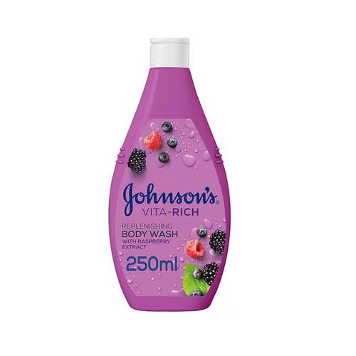 Johnson Body Wash Raspberry 250Ml