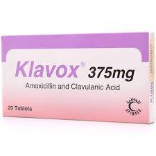 Klavox 375Mg 20Tab