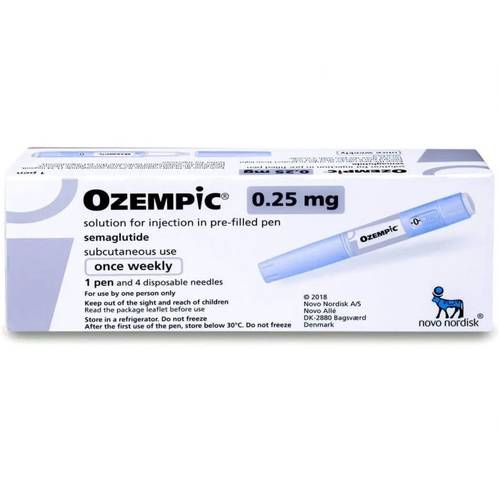 Ozempic 0.25Mg 1 Pen 4 Disposable Needle