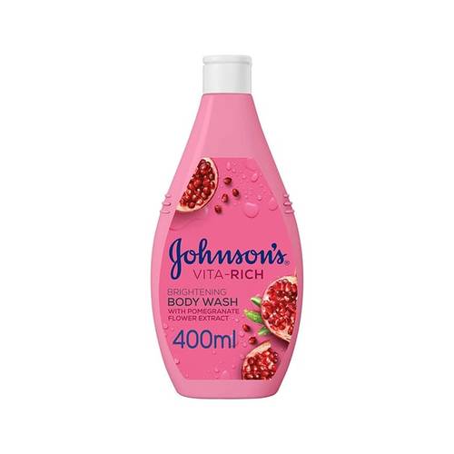 Johnson Body Wash Pomegranate Flower Extract 400Ml