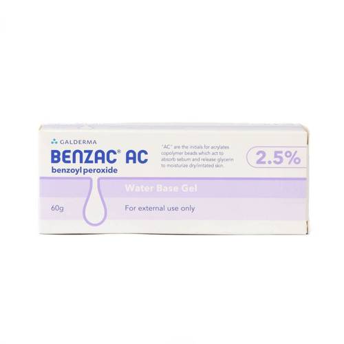 Benzac Ac 2.5%Gel 60Gm