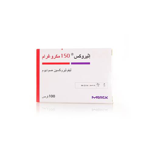 يوثيروكس 150 مجم – 100 قرص