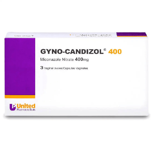 Gyno Candizol 400Mg 3Vag Supp