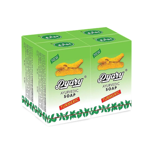 بياري صابونة الكركم مجموعة 4 قطع 