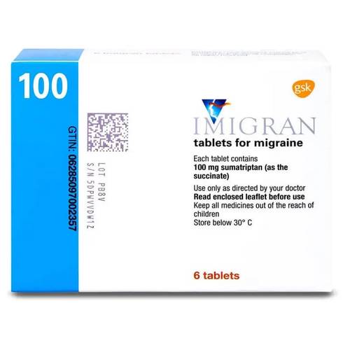 Imigran 100Mg 6Tab 