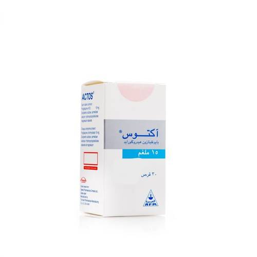 Actos 15Mg 30Tab