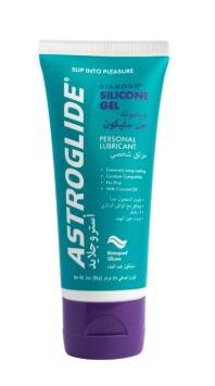 Astroglide Diamond Premium Waterproof Silicone Gel Personal Lubricant 85 Gm