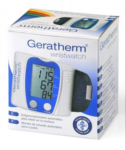 Geratherm Wrist Watch Blood Pressure Monitor For The Wrist