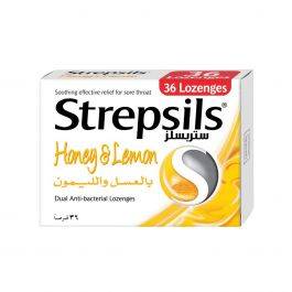 Strepsils Honey Lemon 36Lozenges