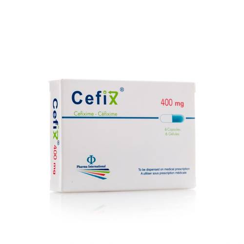Cefix 400Mg 6Cap