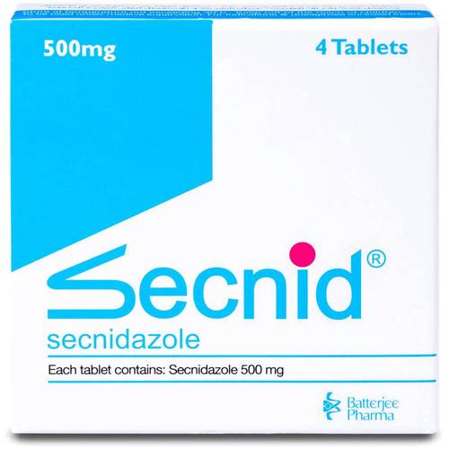 SECNID (SECNIDAZOLE ) 500 MG 4TABLETS