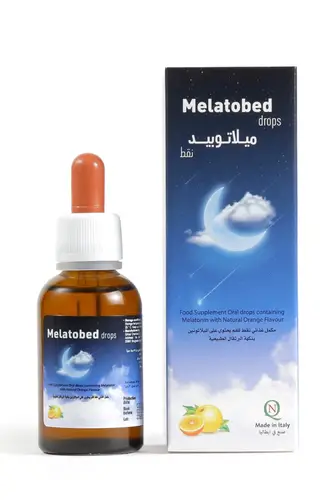 ميلاتوبيد نقط للنوم 30 مل بطعم البرتقال
