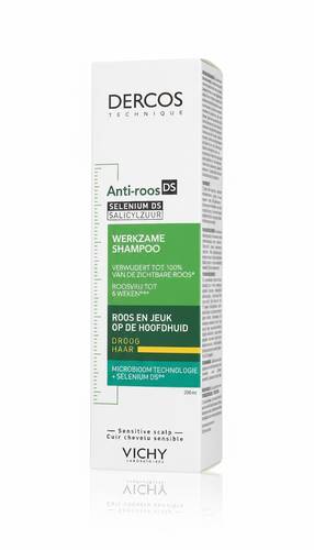 Vichy Dercos Anti Dandruff Shampoo For Dry Hair 200 Ml