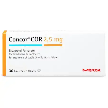 Concor Cor 2.5Mg 30Tab