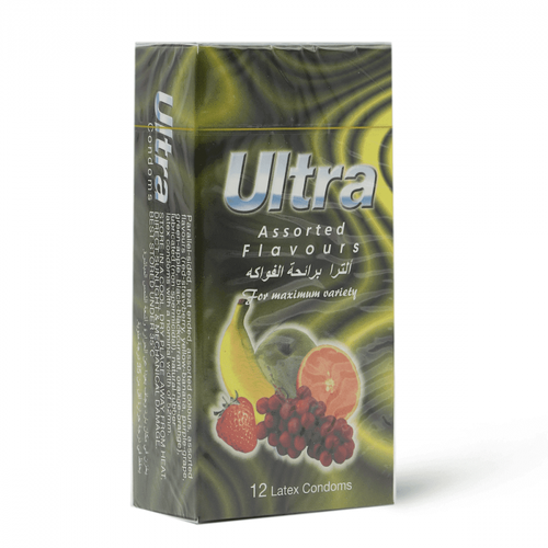 Ultra Condom Flavours 12Pk
