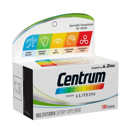 Centrum Lutein 100Tab