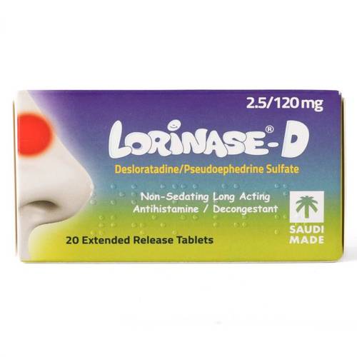 Lorinase-D 20 Extended Released Tablets
