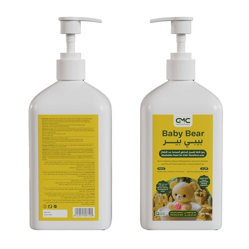 Baby Bear Washable Foam For Kids’ Sensitive Area