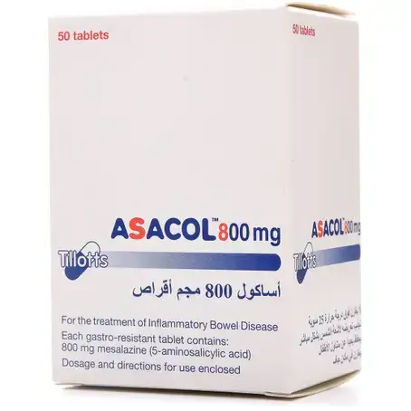 Asacol 800Mg 50Tab