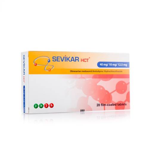 Sevikar Hct 40/10/25Mg 28Tab