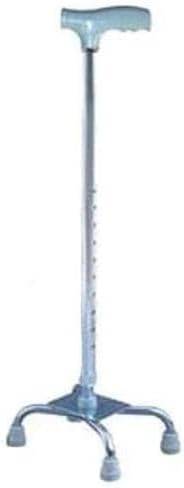 Walking Stick 4Legs Steel Brown