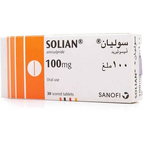 سوليان 100 مجم 30 قرص