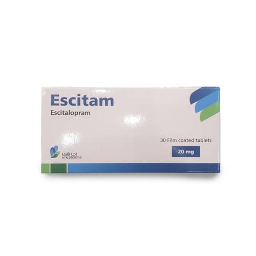 Escitam 20Mg 30Tab 