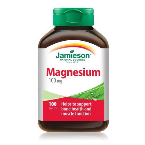 Jamieson Magnesium 100Mg 100Tab