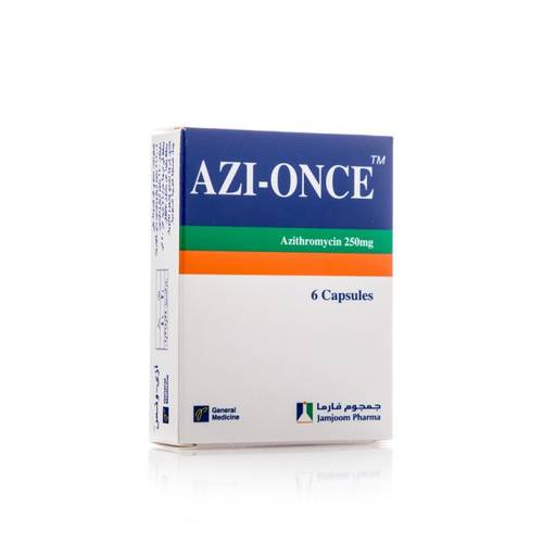 Azi Once 250Mg 6Cap