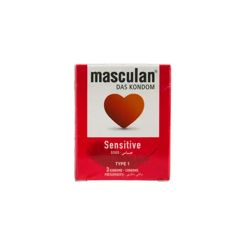 Masculan Sensitive Type 3Pc