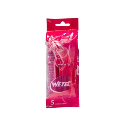 Wetell Comfort Grip Double Blades 5 Rasores