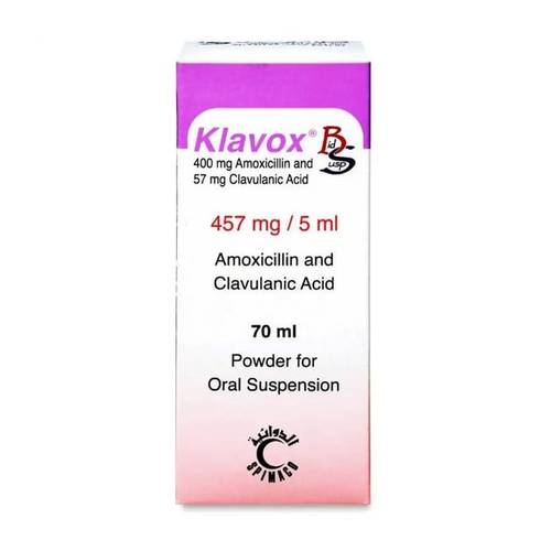 Klavox 457Mg Susp 70Ml 