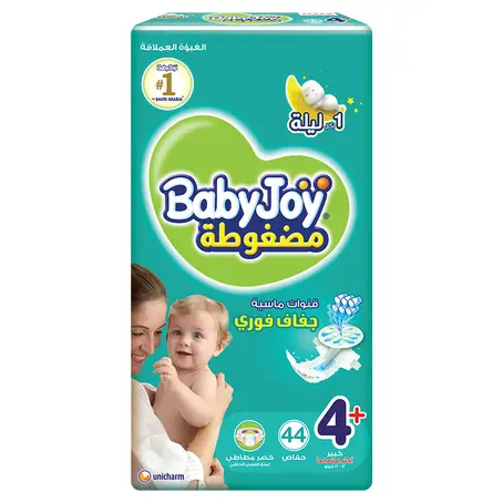 Babyjoy No 4+ Jumbo Large+ 44Pcs