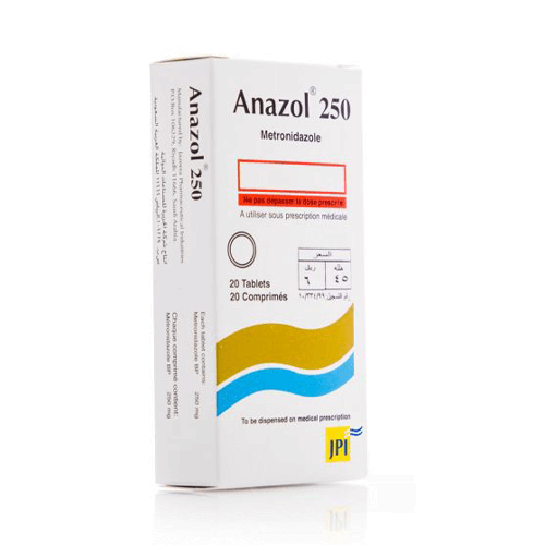Anazol 250Mg 20Tab