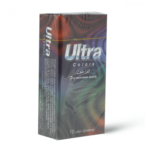Ultra Condom Colors 12Pk