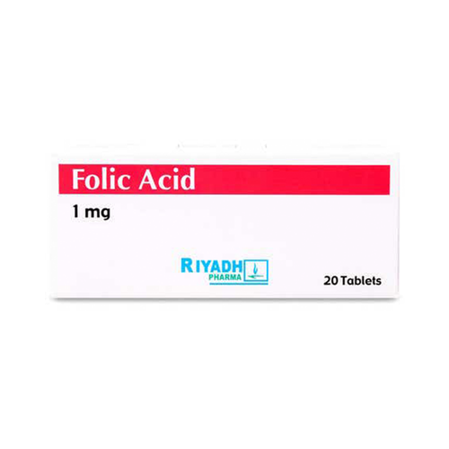 Folic Acid 1Mg 20Tab