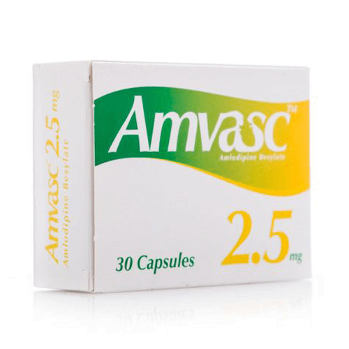 Amvasc 2.5Mg 30 Cap
