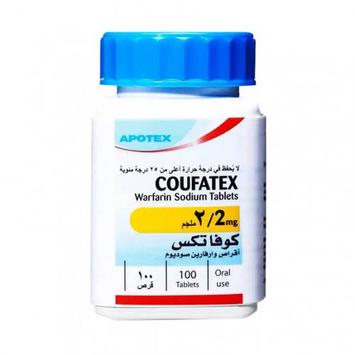 Coufatex 2Mg 100Tab