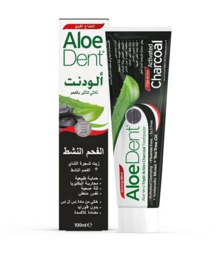 ألودنت معجون اسنان بالفحم 100مل 