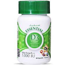 Essential D3 5000Iu 60Cap