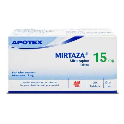 Mirtaza 15Mg 30Tab 