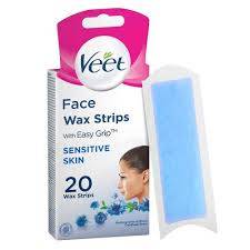 Veet Face Wax Strips 20S