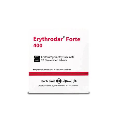 Erythrodar Forte 400Mg 20Tab 